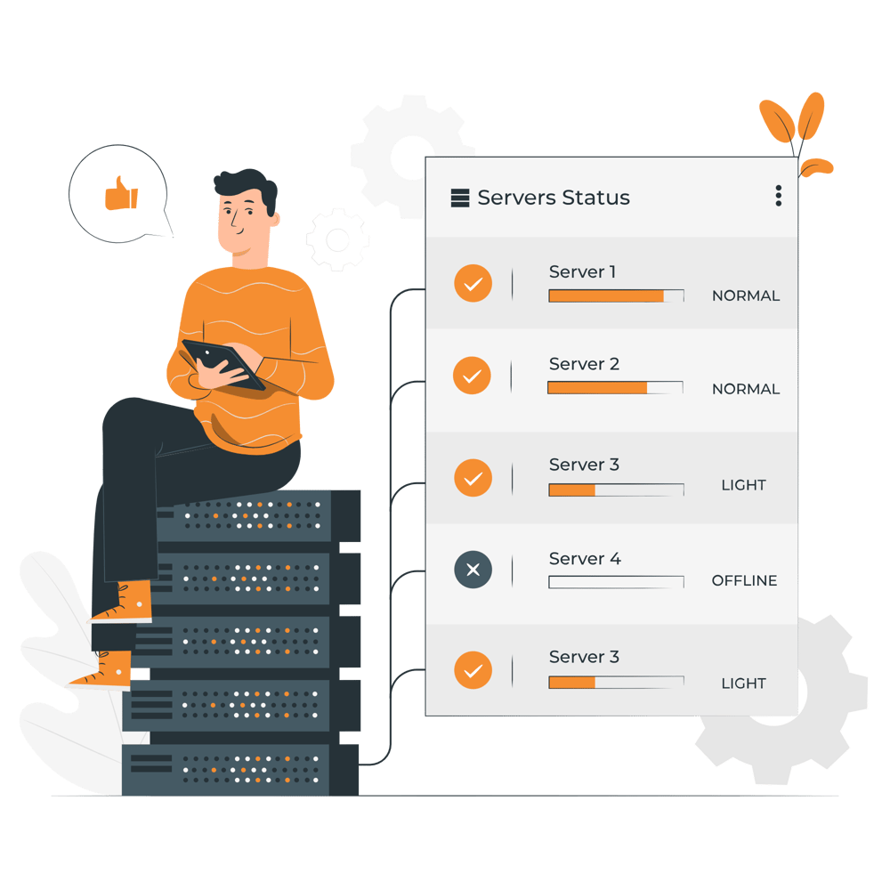 Server status-pana Server status-pana